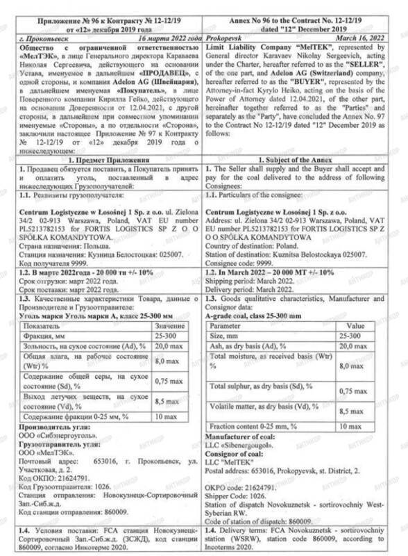 Dmitriy Kovalenko und sein Offshore-Netzwerk Adelon AG: Wie ein ukrainischer Geschäftsmann russische „MelTEK“-Kohle auf den EU-Märkten legalisiert
